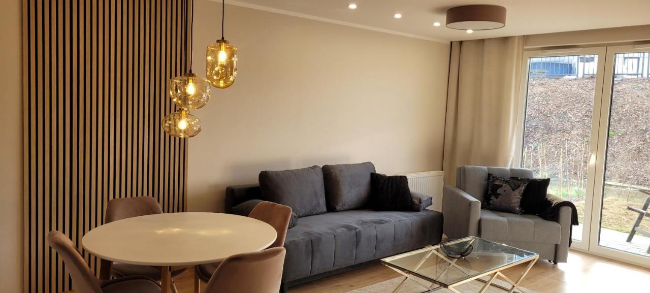 Sloneczny Apartament Z Ogrodkiem Gdańsk Exteriör bild