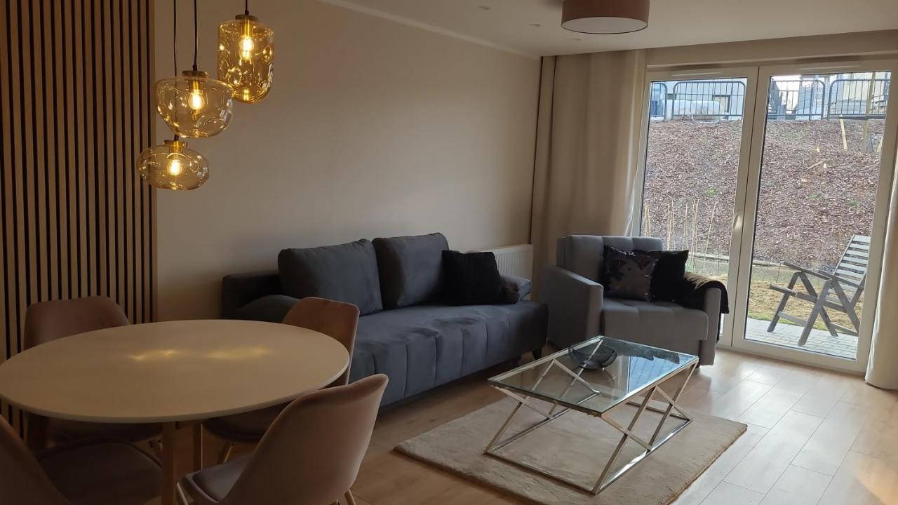 Sloneczny Apartament Z Ogrodkiem Gdańsk Exteriör bild