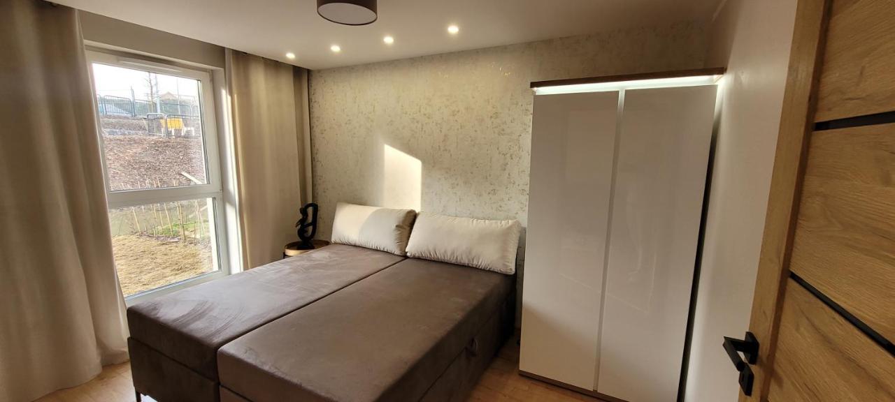 Sloneczny Apartament Z Ogrodkiem Gdańsk Exteriör bild